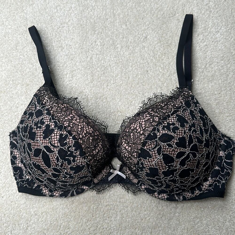 Adore Me: Lace Push Up Bra